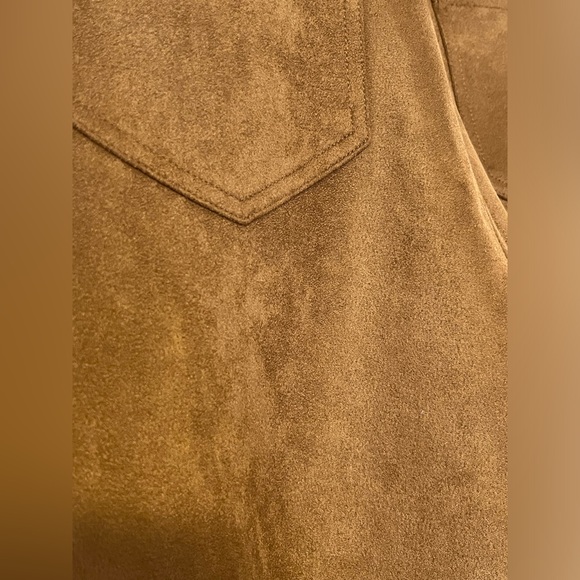 NEW J. Jill Faux Suede Pants Sz 14 - Picture 6 of 6
